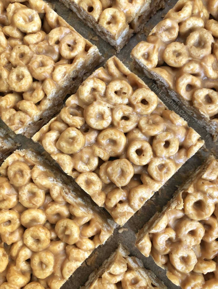 No Bake 3 Ingredient Peanut Butter Cheerio Treats