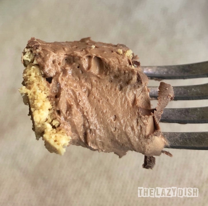 Quick and Easy 3 Ingredient Hershey's Pie. No bake! The Lazy Dish