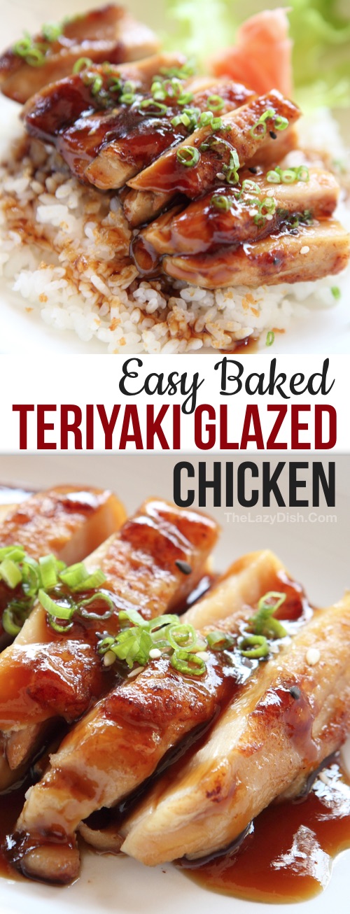 Easy Baked Teriyaki Chicken Recipe The Lazy Dish