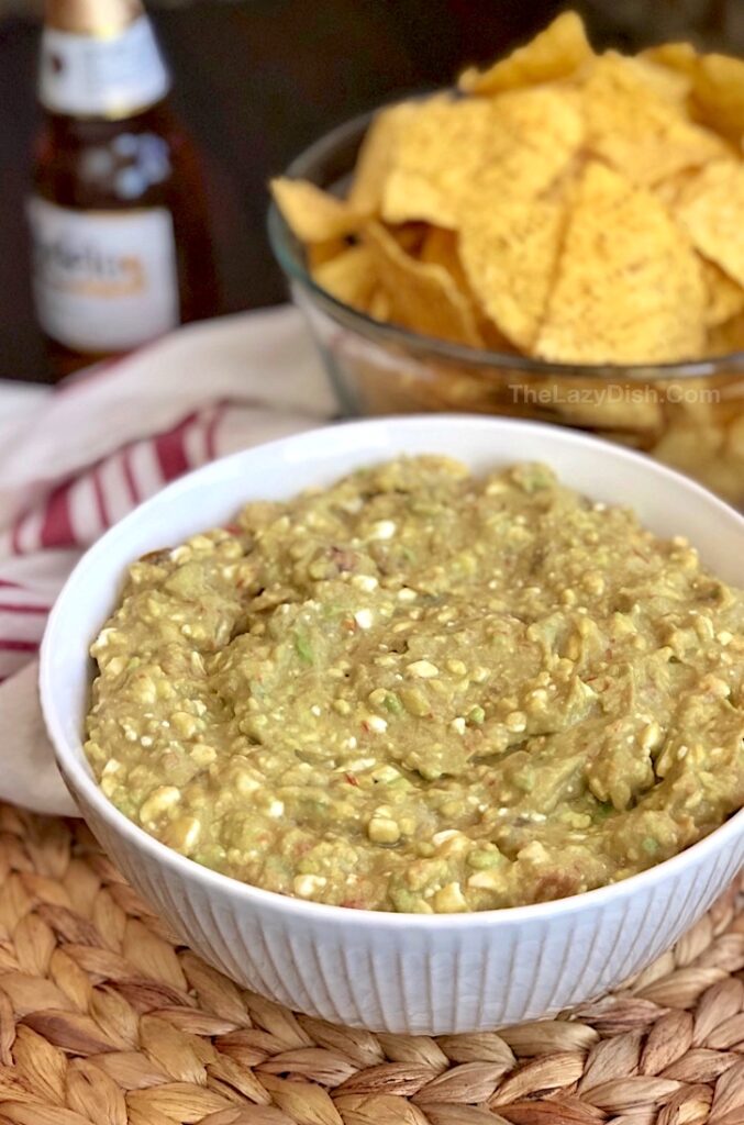 Addicting Avocado Salsa Dip (Quick &amp; Easy Appetizer!)