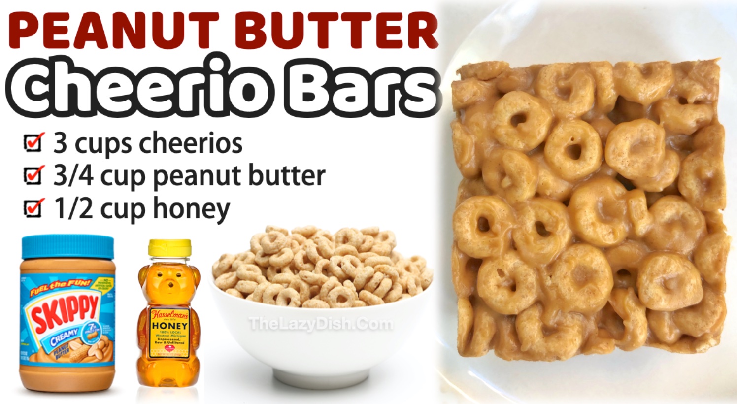 https://www.thelazydish.com/wp-content/uploads/2019/05/3-ingredient-peanut-butter-cheerio-bars-healthy-snacks-for-kids.jpg