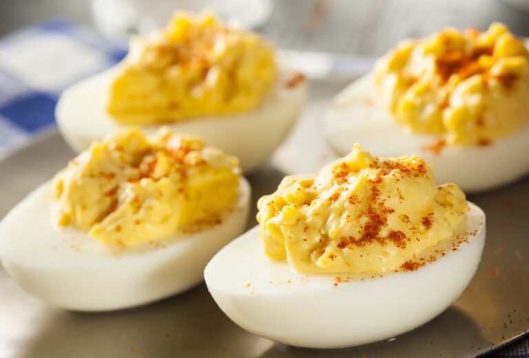 The Best Classic Deviled Eggs - The Lazy Dish