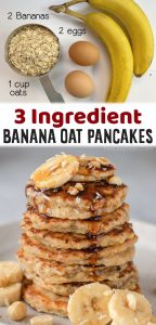 Healthy Banana Oatmeal Pancakes (Quick & Easy Breakfast Idea!)