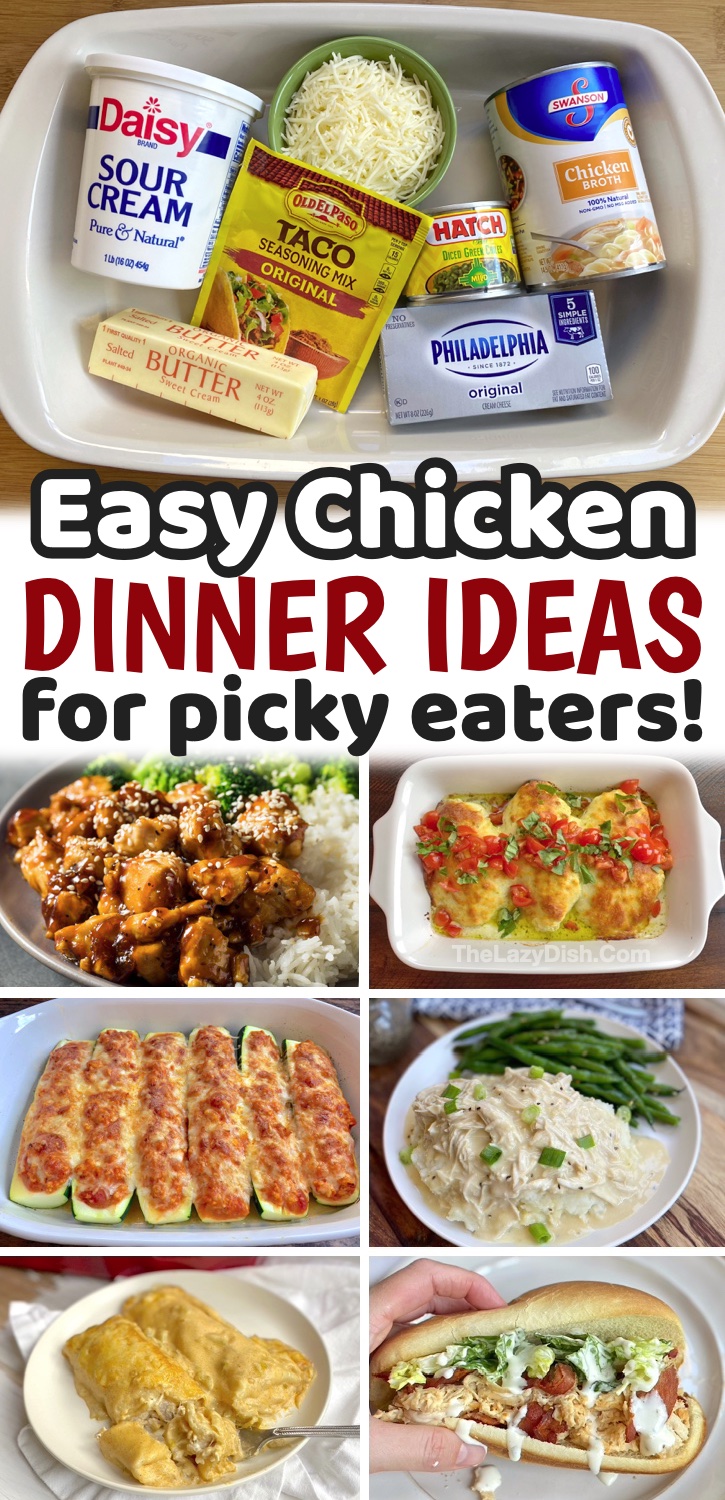 16 Lazy Chicken Dinner Recipes For Your Picky Family