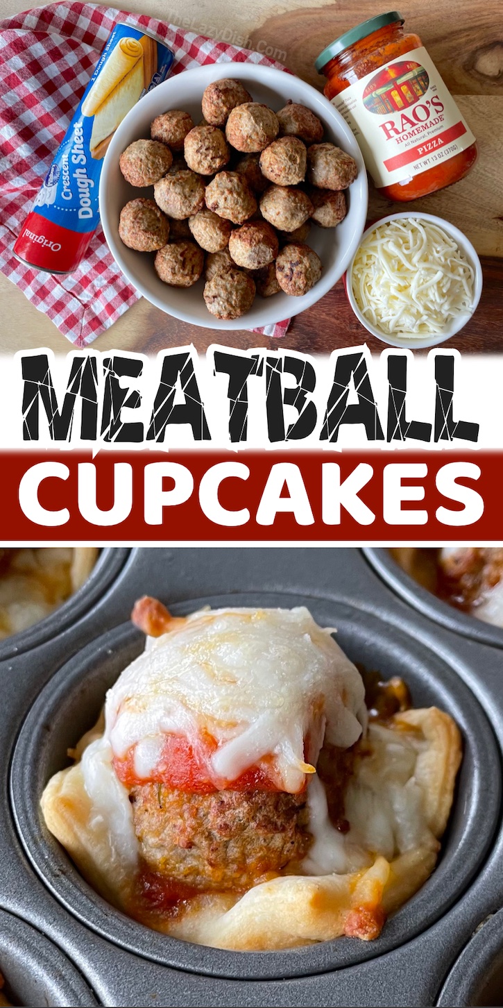 Meatball Cupcakes