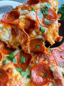 Bubble Up Biscuit Pizza Casserole