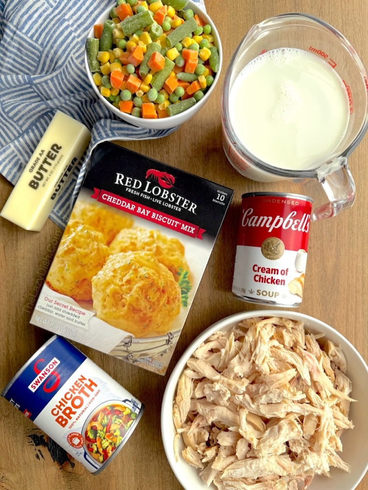 Do you have a large family with kids to feed? Try this amazing chicken cobbler dinner recipe! 