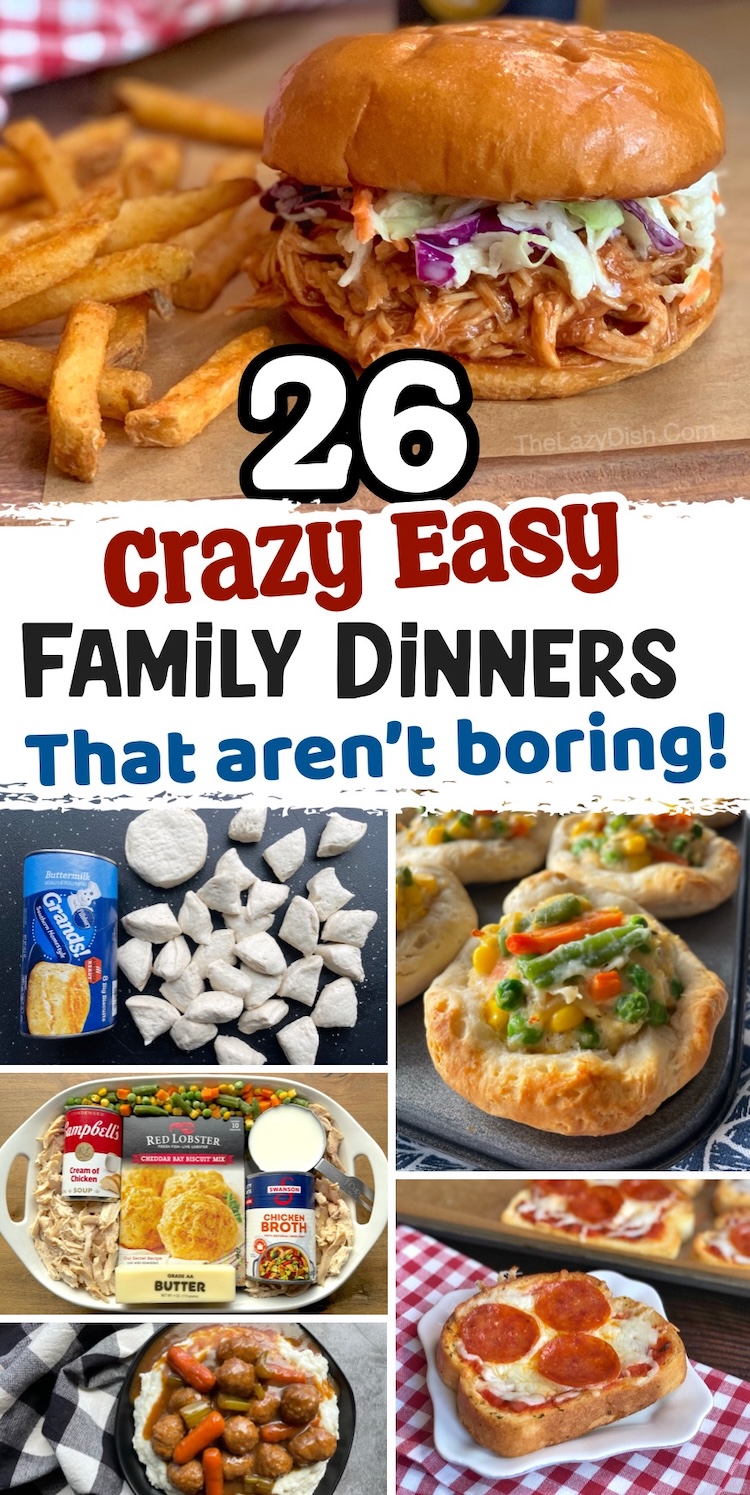 Your picky eaters are going to want you to make these creative and easy dinner recipes over and over again! Not only are they quick and simple for mom to throw together on busy school nights, but these tasty meals are great for kids and adults of all ages. I've included a variety of fun dinner ideas from ground beef and chicken to pastas and cheesy casseroles. 